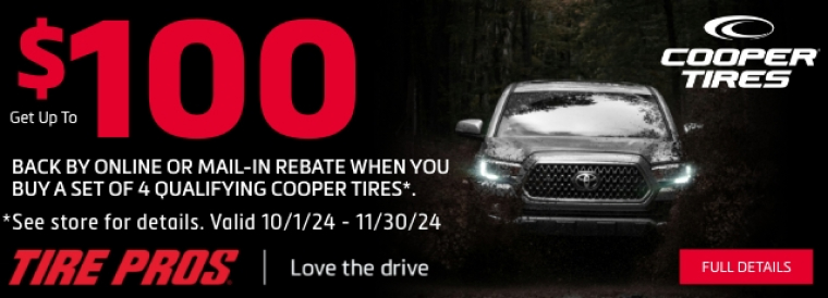 Cooper Tires special